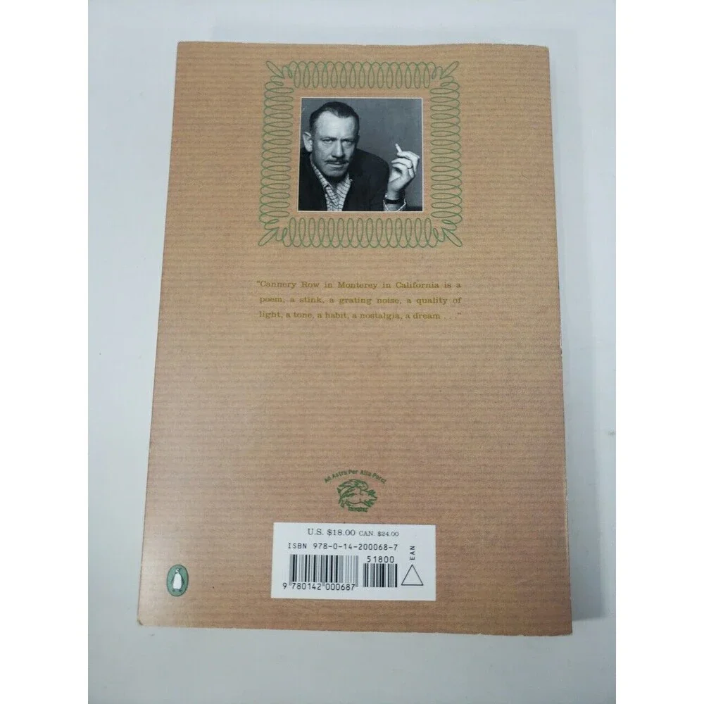Cannery Row : (Centennial Edition) by John Steinbeck (2002, Trade Paperback) VTG